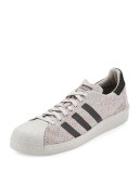 Men's Superstar 80s Primeknit Sneaker, White/Black