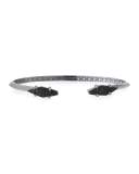 Bianca Black Druzy Cuff Bracelet