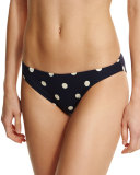 bolsa chic polka-dot classic swim bottom