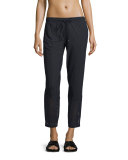 Alliance Perforated-Panel Pants, Black