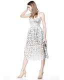 Azalea Lace Dress, White