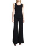 Fit & Knit Palazzo Pants