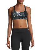 Lux Triple Strap Sports Bra, Winter Solstice