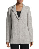 Twisted Terry Long Jacket