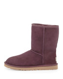 Classic Short Boot, Dark Purple