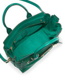 Swagger 27 Leather Satchel Bag, Forrest