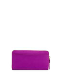 hartley lane lacey "r" wallet, baja rose