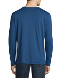 Three-Pack Pima Cotton Long-Sleeve T-Shirts