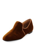 Alys Velvet Loafer Flat