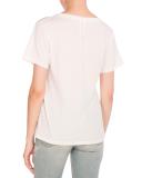 Star Crewneck Cotton Tee, Neutral