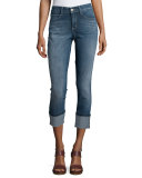 Lorena Skinny Boyfriend Cuffed Jeans, Inwood