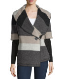 Blossom Long-Sleeve Combo Cardigan Jacket