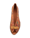 Lanner Cutout Cork Flat, Natural Floral