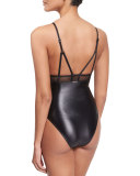 Alliance One-Piece Swimsuit, Black