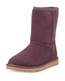 Classic Short Boot, Dark Purple