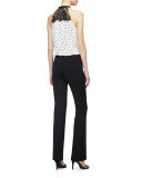 Fashion Slim Trousers, Black 