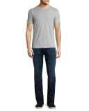 Straight-Leg FoolProof Denim Jeans, Alpha