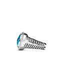 Albion Ring with Blue Topaz and Diamonds