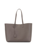 Large Shopping Tote Bag, Gray
