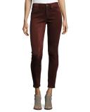 Skinny Suede Pants, Port