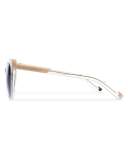 Cat and Mouse Cat-Eye Sunglasses, Pink/Clear