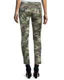 Emma Camouflage Distressed Skinny Jeans, Warden