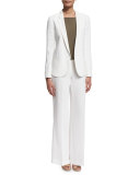 Simmone Admiral Crepe Wide-Leg Pants
