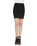 Simone Bandage Pencil Skirt, Black