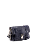 PS1 Mini Leather Crossbody Bag, Indigo