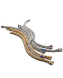 Classic Chain Bracelet with Blue Sapphire Clasp