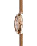 The Runwell Rose Golden Watch with Tan Leather Strap, 36mm