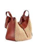 Hammock Raffia Tote Bag, Brown
