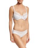 Aeria Mesh Spacer Underwire Bra, White