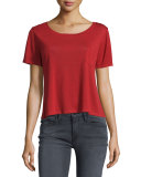 Le Crop Mini Boot-Cut Jeans, Preston