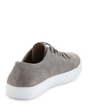 Austin Suede Low-Top Sneaker, Gray