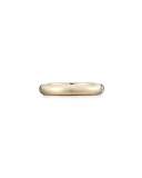Pop 18K Yellow Gold Ring with One White Diamond, Size 6.5
