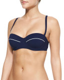 Riviera Underwire Contrast Swim Top
