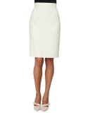 Double-Faced Pencil Skirt