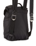 Mallorca Nylon Backpack, Black