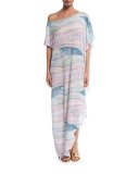 Wave Gauze Coverup Maxi Dress