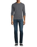 Straight-Leg Foolproof Denim Jeans, Classic Indigo