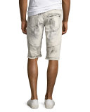 Geno Moto Distressed Denim Cutoff Shorts, Bronx