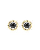 6mm 18K Caviar Stud Earrings