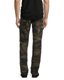 Rocco Camo-Print Cargo Pants, Green Pattern