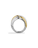 Labyrinth Triple-Loop Ring with Diamonds