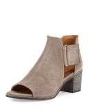 Zephira Leather City Sandal, Gray
