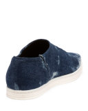 Nash Denim Slip-On Sneaker, Blue Marine