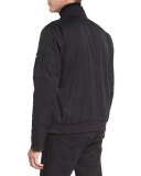 Utility Bomber Jacket, Black