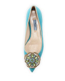 Jewel Medallion Skimmer Flat, Anice