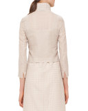 Bracelet-Sleeve Short Jacket, Neutral